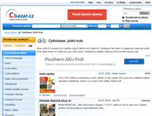 Tablet Screenshot of cyklobazar.cbazar.cz