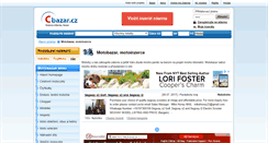 Desktop Screenshot of motobazar.cbazar.cz