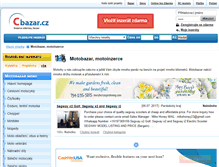 Tablet Screenshot of motobazar.cbazar.cz