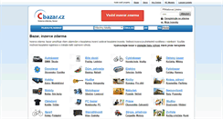 Desktop Screenshot of cbazar.cz