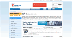 Desktop Screenshot of elektro.cbazar.cz