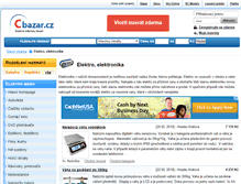 Tablet Screenshot of elektro.cbazar.cz